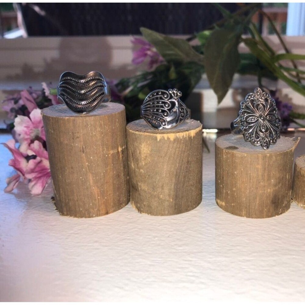 Set of 3 Boho rings